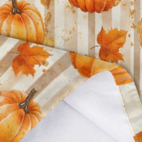 Plastic Bag Holder Thanksgiving Autumn Fall Pumpkin Wall Mount Grocery Bag Holder Wasgable Plastic Bag Dispenser Garbage Bag Organizer for Home Kitchen Decor, Gifts for Women Mom Family Friends