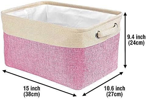 Custom Name Collapsible Dog Toy Storage Basket Bin World's Best Dog Keeshond Puppy Foldable Pet Toy Box Closet Shelf Baskets Organizer for Bedroom Home Dog Cat with Handles Gray