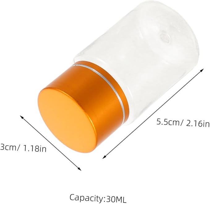 Holibanna 20pcs 30ml Pill Bottles with Airtight Leakproof Pet Plastic Lids for Tablets and Supplements, Small Medicine Storage Containers for Home Medicine Cabinet Organizer and Travel Use