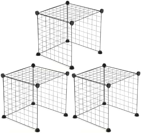 Fabater Dog Playpen, 12 Panels Foldable Metal Pet Fence with Doors for Indoor Outdoor Use Small Medium Pets Exercise Pen