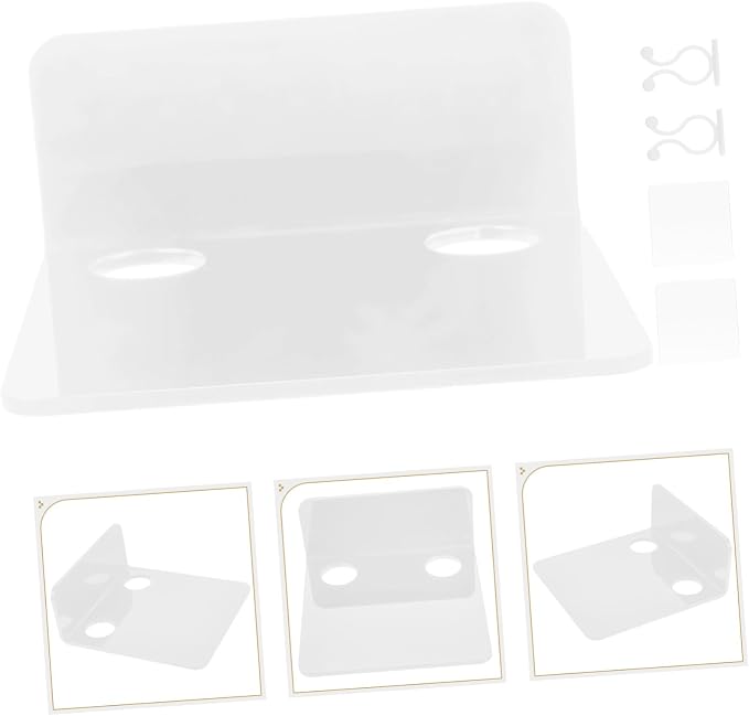 KOMBIUDA 3pcs Room Camera Mount Wall Mount Monitor for Crib Camera Floor Monitor Speaker Bracket Wall Shelf for Speakers
