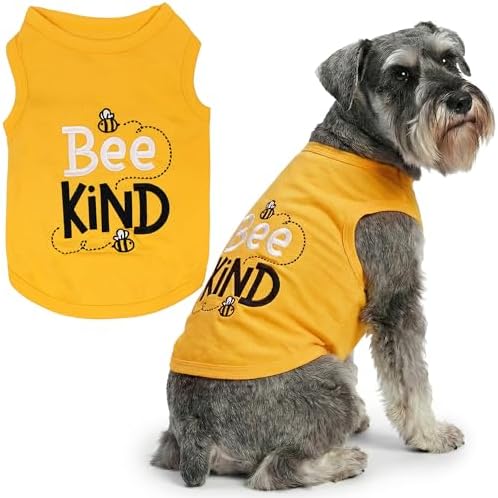 Parisian Pet Dog Shirt – 100% Cotton Shirts for Large Dogs – Sleeveless Puppy Vest – Lightweight and Breathable Pet Apparel – Soft Pullover Summer Dog Clothes - Stretchy T Shirts for Dogs