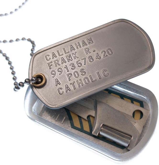 Personalized Dog Tag Pillbox Locket