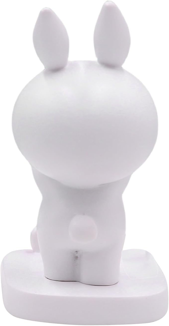 Cute Rabbit Cellphone Holder Stand Animal Smartphone Desk Stand for All Mobile Phones Bunny Phone Stand Desk Ornament