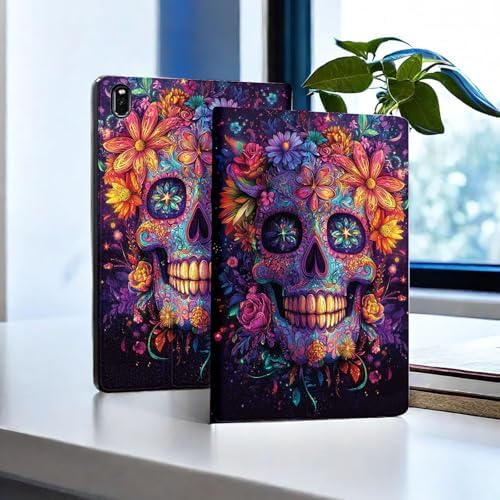 for Samsung Galaxy Tab A 8.0 2019 Model T290/T295 Tablet Case,Auto Wake/Sleep,Adjustable Stand Protective Cover - Colorful Dinosaur