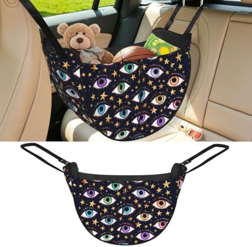 Eye Star Car Seat Organizer-Backseat Storage Bag for Travel