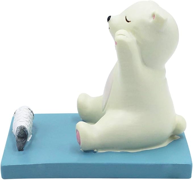 Cute Bear Phone Stand, Compatible with All Mobile Phones, Anti-Slip Base, Good Viewing Angle, Nice Gift