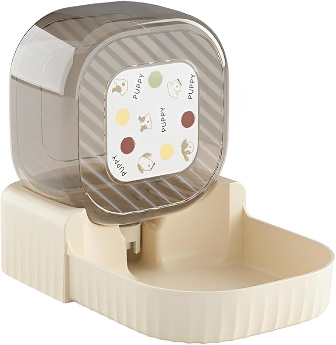 Automatic 3L Pet Waterer, Gravity Pet Water Dispenser, Safe and Large Capacity, Collapsible Feeder Waterer Drinking Bowl for Animals Cats and Dogs