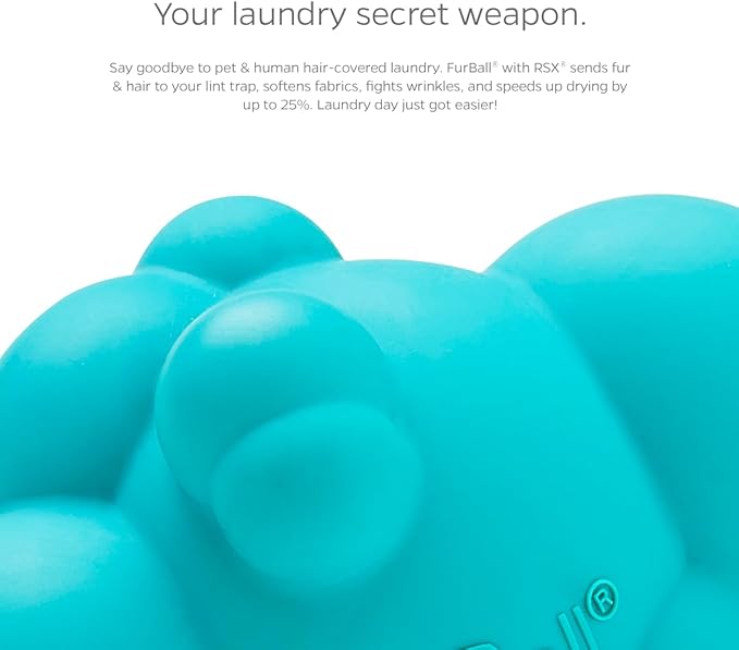 Pet Parents® FurBall® Pet Hair Remover for Laundry (Teal V2)