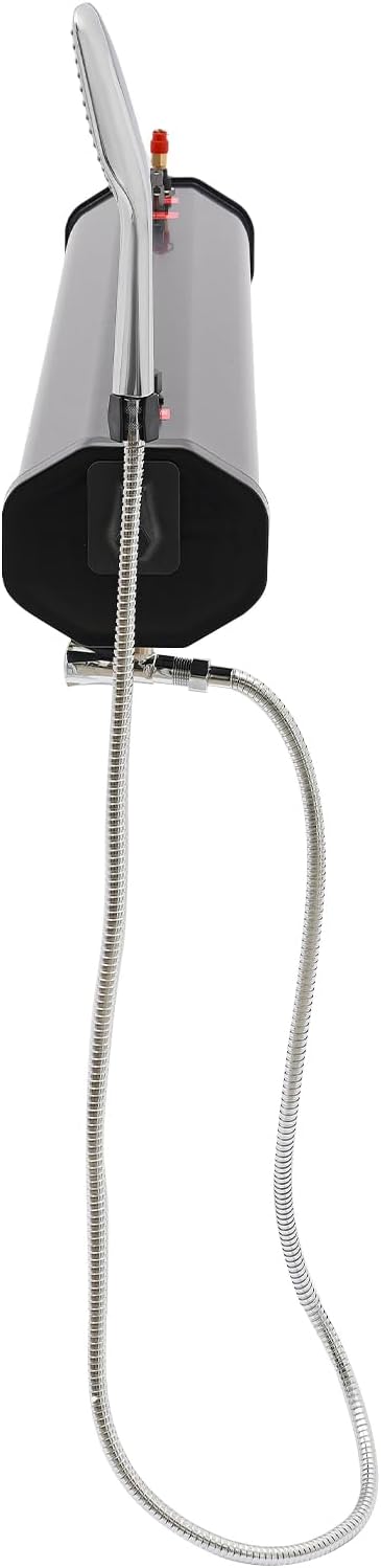 Pressurized Water Tank, Portable Camping Showerhead Handheld with Storage Bag, Roof Rack Shower, 18L Roof Rack Mount Shower for Hiking, Car wash, Pet Cleaning, Beach Vacations