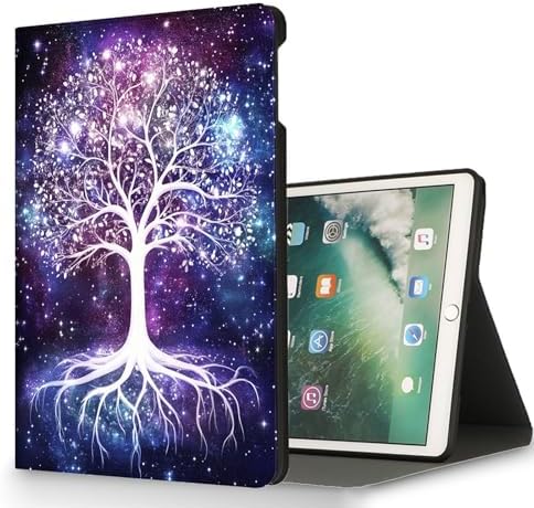 for Microsoft Surface Pro 8-13" 2021 Tablet Case,Auto Wake/Sleep,Adjustable Stand Protective Cover - Starry Sky Life Tree