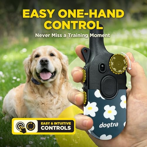 Dogtra 200iQ Remote Case Only – Swappable Replacement Cover for Remote Dog Training E-Collar – Lightweight, Durable, Custom Fit – Easy 1-Screw Install to Personalize Your Gear – Flower Power