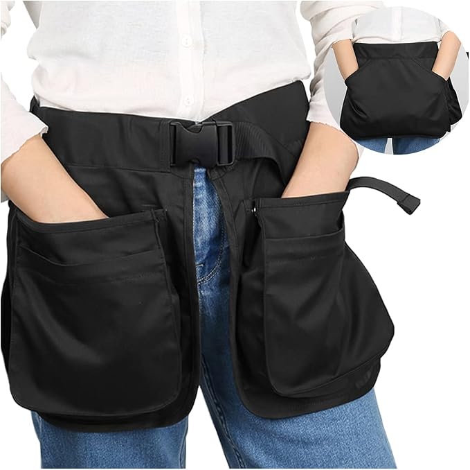 OLizee® Adjustable Waist Apron with Buckle Dog Trainer Apron Dog Trainer Clothing Waitress Apron Hair Stylist Apron