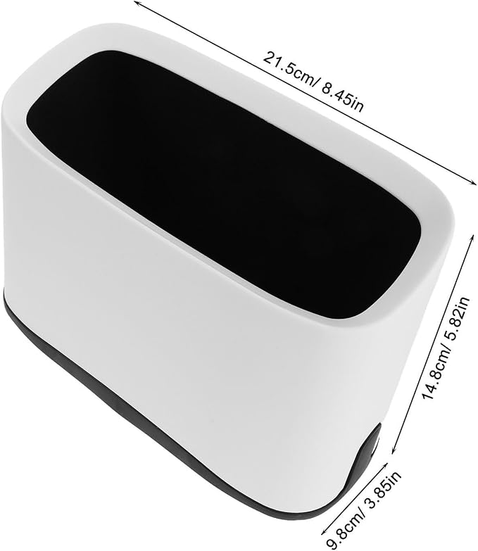2pcs Cat Litter Scoop Holder Stand Plastic White Universal Base | Enhanced Stability, Space-saving Organizer for Cleaning Routines, Portable Design for Travel Purposes
