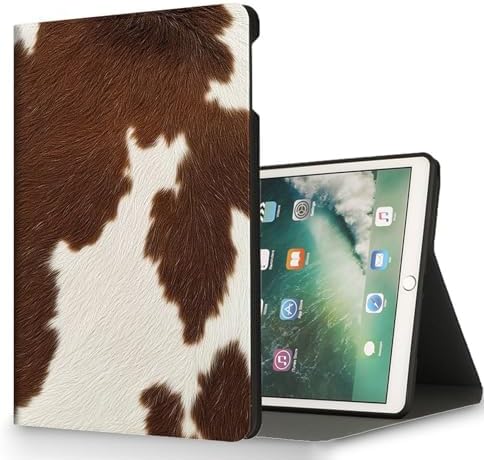 for Microsoft Surface Go 4/3/2/1-10.5" 2021 Tablet Case,Auto Wake/Sleep,Adjustable Stand Protective Cover - Cow Print