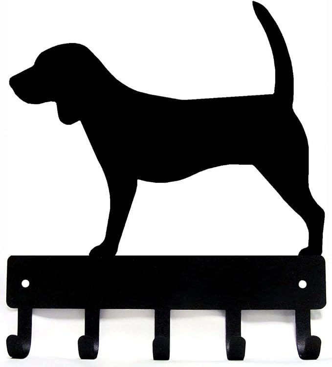 Beagle Key Holder & Leash Hanger - Large 9 inch