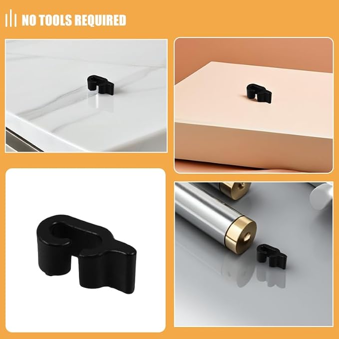 80Pcs Closet Organizer Clips Multi-Functional Plastic Buckle Clips for Shelving Wire Cage Door Connectors Pet Enclosures Shoe Cabinets Easy No-Tool Installation 0.70X0.31X0.27In