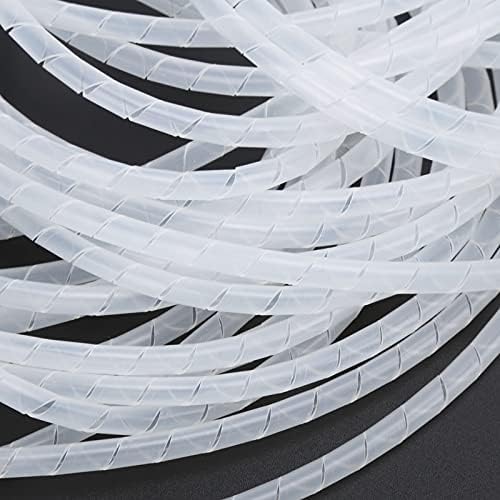 YOUTHINK Wire Hiding Spiral Tube Cable Cover to Prevent Petscatsdogs from Chewing, Organize Cables, Organize Power Cords, Protect (#2)