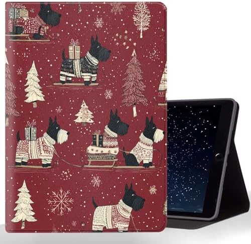 Tablet Case for iPad mini 6 Case 8.3 Inch 2021,Shockproof Protective Cover with Stand,Auto Wake/Sleep,Christmas Funny Dog