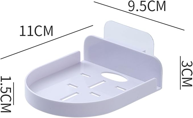 Wall Mounted Not Drilling Adhesive Camera Mount Organizers Tray for Secure Storage Home Office