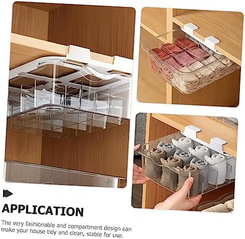 Outanaya 15grid Organizer for Drawer Underwear Storage Box Wall Socks Dividers Socks Underwear Organizer Drawer Office