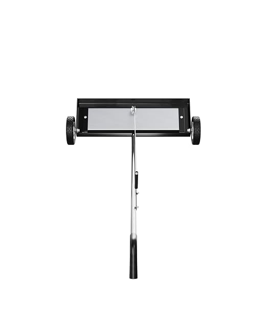 Master Magnetics Heavy Duty Magnetic Sweeper - Heavy Duty Push-Type with Release, 24" Sweeping Width, MFSM24RX