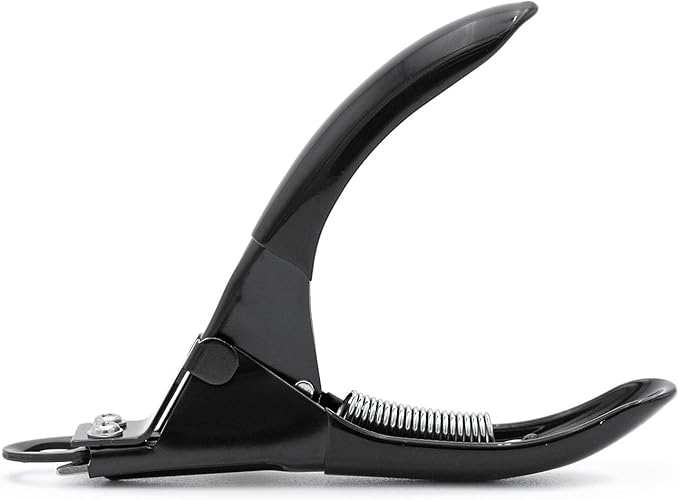Jeffers Pet Nail Trimmer Large Hole Black – Guillotine Clippers for Dog, Cat, Puppy & Small Animal Grooming – Stainless Steel Blade, Non Slip Grip, Pet Grooming Tool for Home & Travel