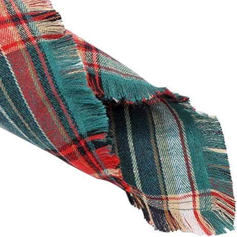 Christmas Dog Bandana Plaid Reversible Triangle Bibs Scarf Accessories