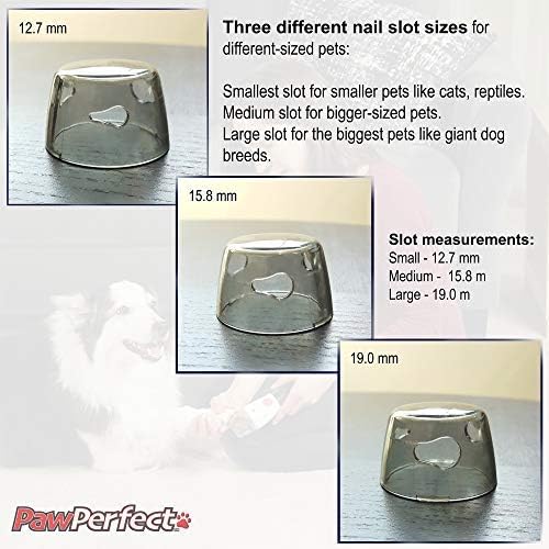 Bell+Howell PAWPERFECT Set of 2 Pet Nail Rotating File with 7000-14000 RPM's, Dog Nail Grinder Gentle and Painless Trimmer in 3 Modes with 3 Replacement Rollers for Dogs Cats Nail Kit As Seen On TV