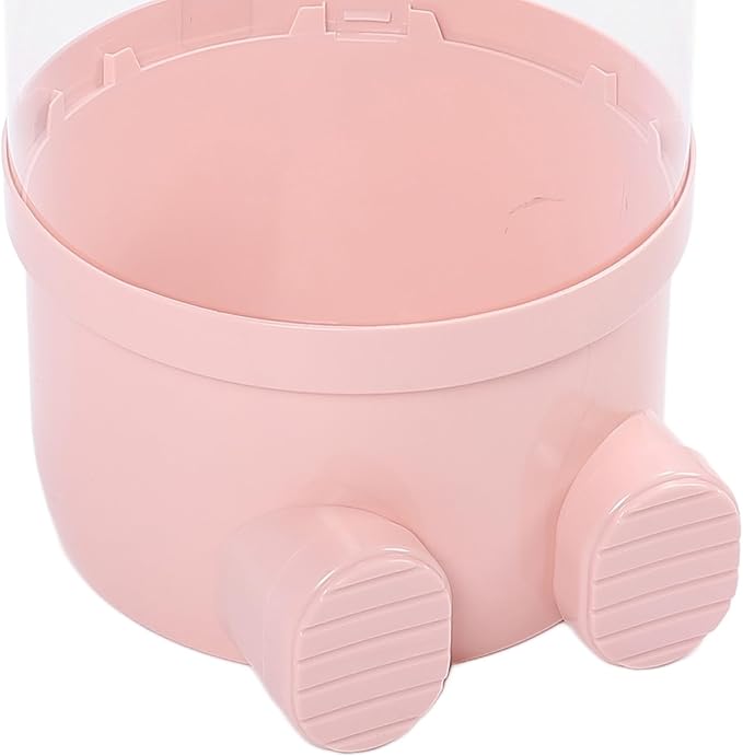 Stuffed Animal Storage Tube 130cm Large Capacity Transparent Plush Toy Display Bucket Organizer for Playroom Bedroom (Pink)