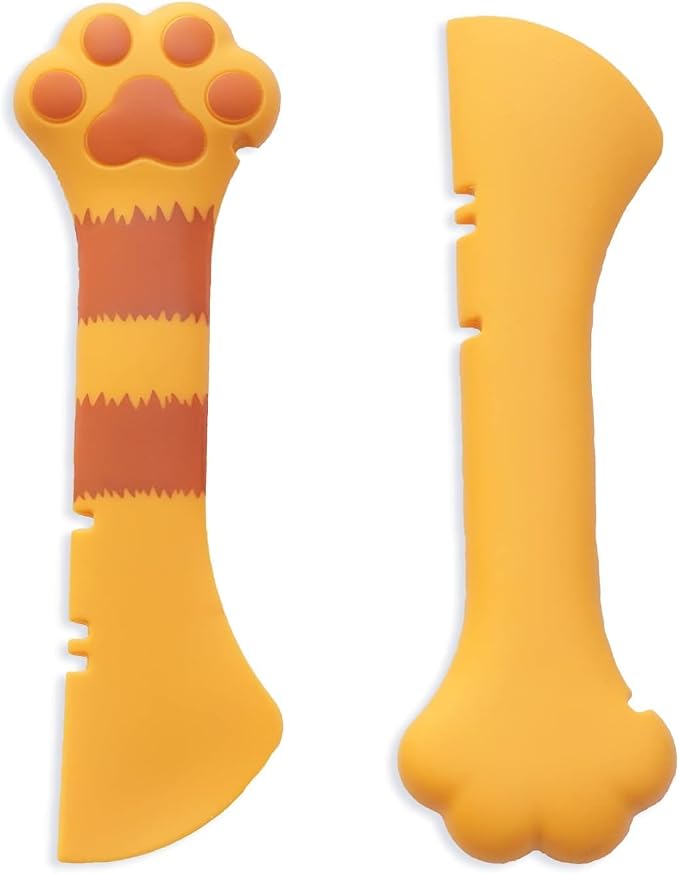 Meow&Woof Cat Wet Food Spoon, Mini Spatula for Pet Canned Food, BPA Free Can Spoons for Animal Feeding, Small Jars Spatulas, Easy Clean Scraper for Dog Food Cans 1 Pack
