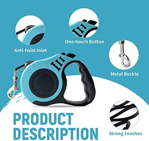 Retractable Dog Leash Automatic Telescopic Tractor Dog Tape