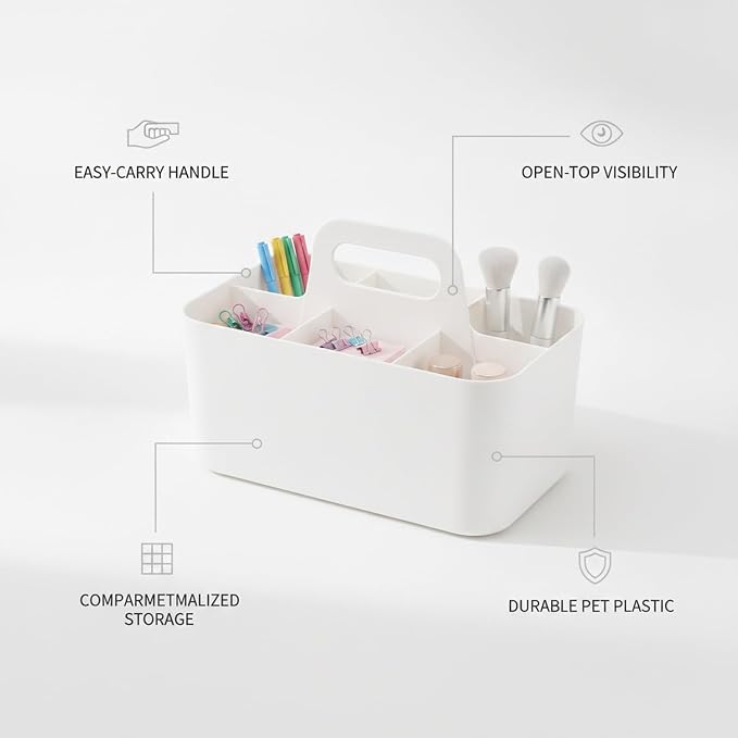 PET Storage Bin, 1 Pack
