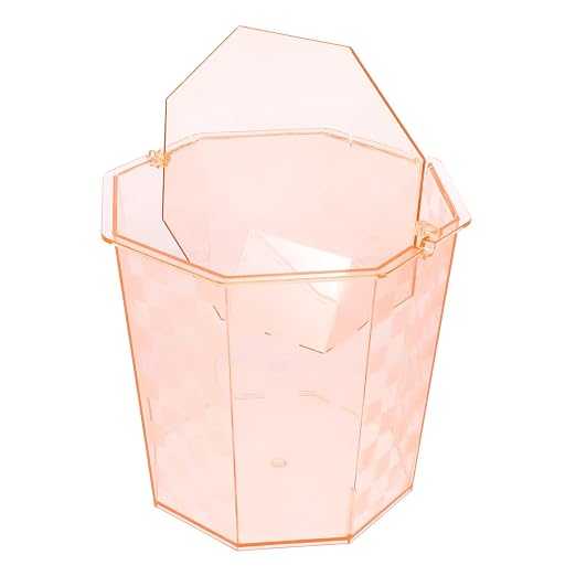 Pet Trash Can for Office Desk Home Storage Bin Lid Small Garbage Can Cover