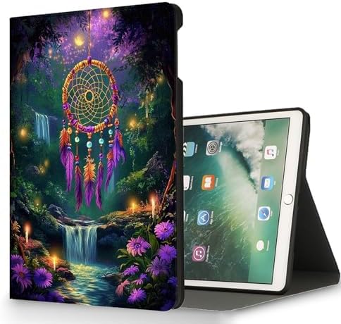 for Microsoft Surface Pro X/Pro X Plus-13 2019/2020/2021/2024 Tablet Case,Auto Wake/Sleep,Adjustable Stand Protective Cover - Dream Catcher