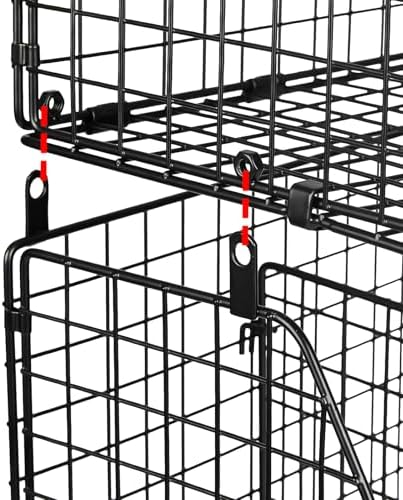 2-Tier Stackable Can Organizer for Pantry Shelves, 2 Pack Soda Can Organizer with 4 Adjustable Dividers, Kitchen Can Storage Organizer, Wire Drink Organizer, Metal Can Dispenser for Cabinets Shelf