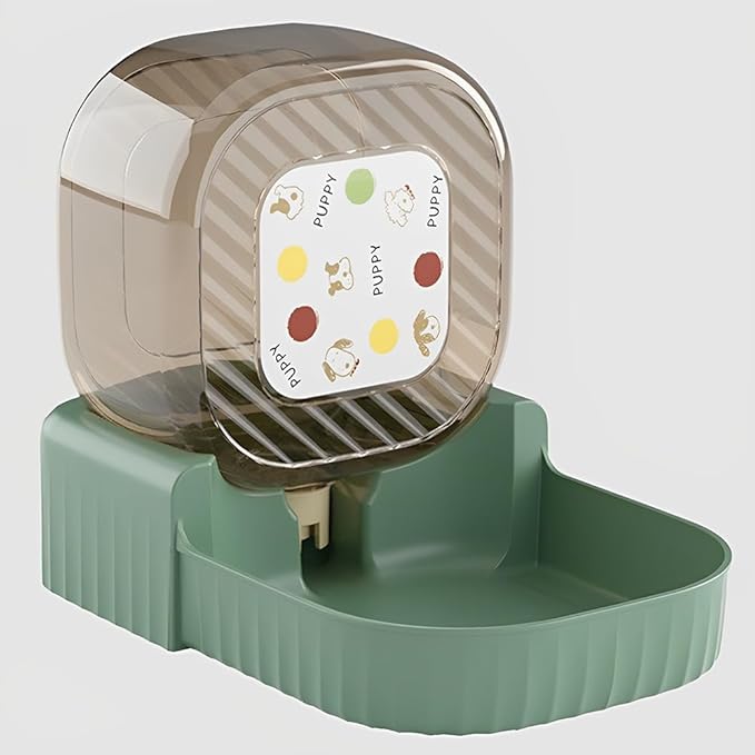Automatic 3L Pet Waterer, Gravity Pet Water Dispenser, Safe and Large Capacity, Collapsible Feeder Waterer Drinking Bowl for Animals Cats and Dogs
