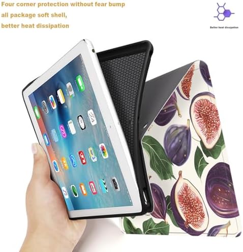 Tablet Case for iPad 5th Generation 2024 iPad Pro 11 inch (M4),Shockproof Protective Cover with Stand,Auto Wake/Sleep,Fig