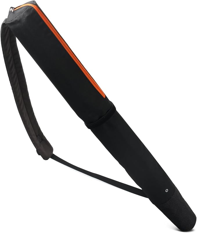 Dog Playpen Stakes Storage Bag, 32 IN, Black, Casual, Shoulder Strap, Zipper Closure, Waterproof, Foldable, Holds Several Stakes, Also Fits Tent Pegs, Ropes, or Small Tools