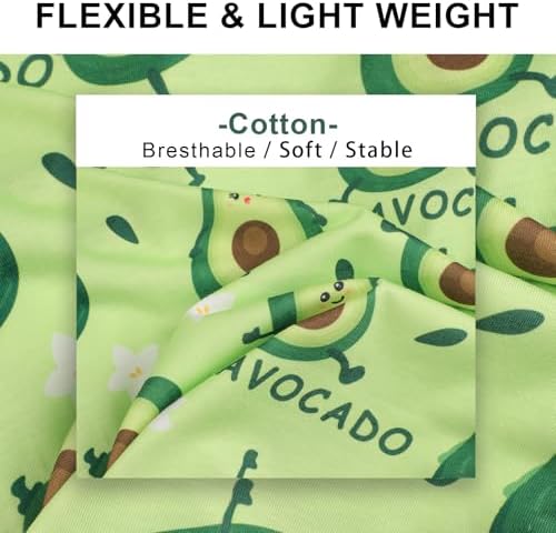 Dog Shirt Vest Dog Clothes for Small Dogs Boy Girl Stretchy Summer Puppy T-Shirts Soft Breathable Lightweight Puppy Sweatshirt Pet Cat Outfit (Avocado, Small)