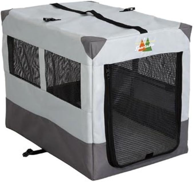 MidWest Canine Camper 24-inch Portable Tent Crate for Dogs