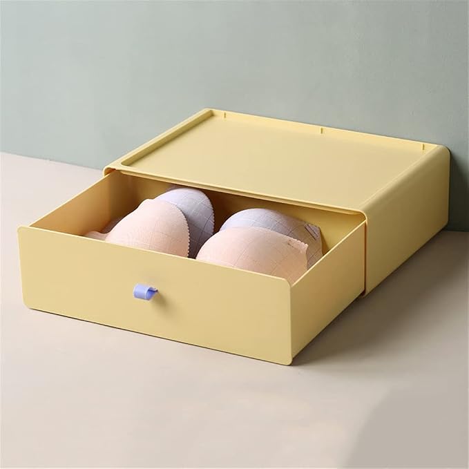 Underwear Drawer Organizers Dividers Closet Dresser Storage Organizer Box for Bras Scarves Ties Socks Boxes (Color : C, Size : 22.5 * 10 * 32.5cm) (E 22.5 * 10 * 32.5cm)
