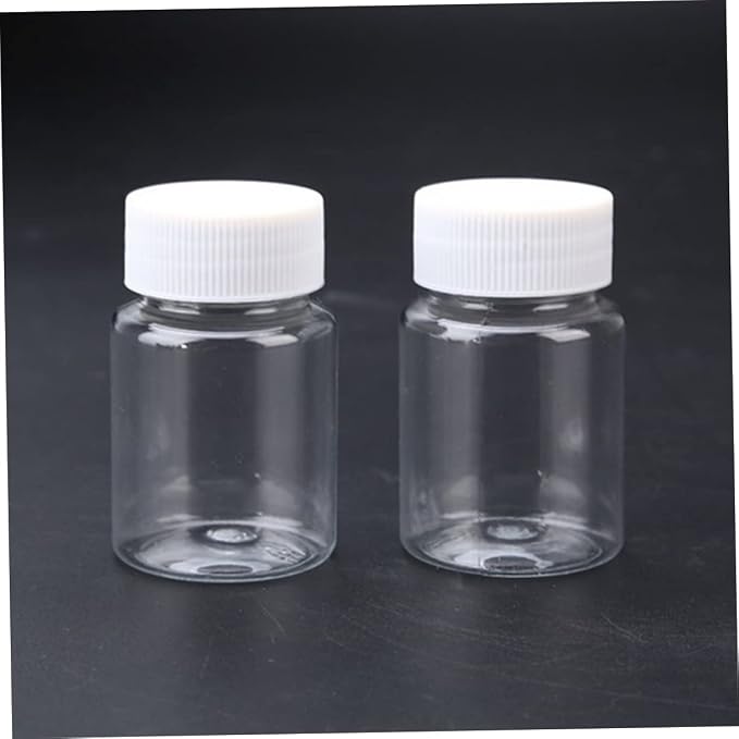 40 Pack 80ml Plastic Refill Bottles Portable Mini Organizers | PET Material, Wide Opening Design, Sturdy Workmanship, for Fishing and Hiking Storage Use