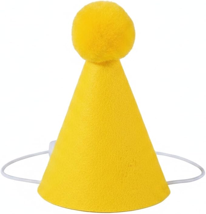 Adjustable Dog Birthday Hat and Bib Set, Soft Pet Costume Accessory for Small to Medium Dogs