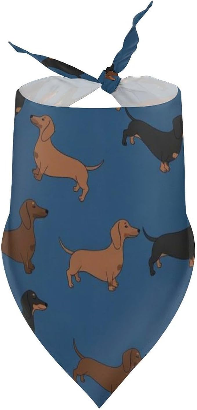Pet Scarf for Small and Large Dogs Party Supplies, Casual Daily Use, Washable Weenie Dachshund Dogs Lightweight Pet Fashion Accessories