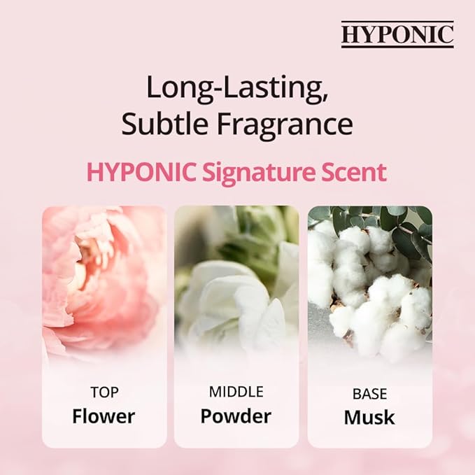 HYPONIC Hypoallergenic Premium Dog Shampoo - Deodorizing, Sensitive Skin, Detangling (White Coats & Brightening (10.1 oz))