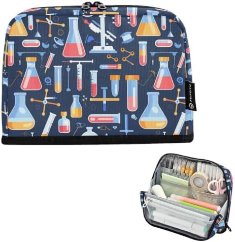 Laboratory Pencil Case for Kids Girls Boys | Large Pencil Pouch Pen Bag Holder with Big Capacity