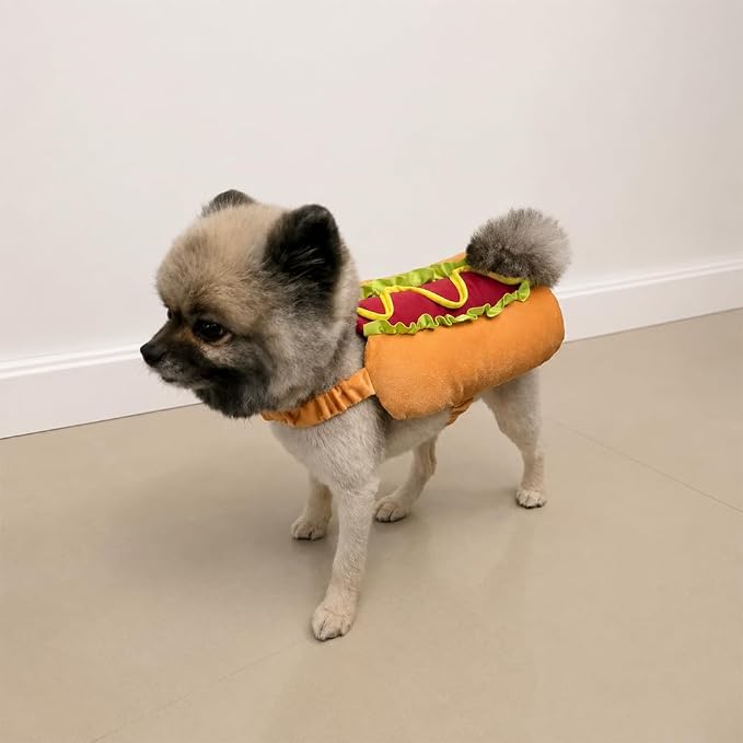 Delicious Hot Dog Pet Costume, Medium