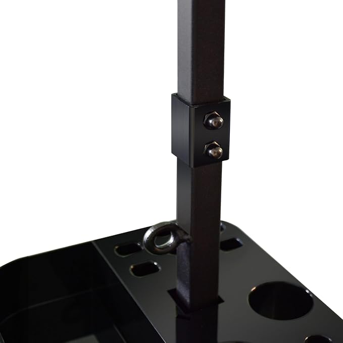 Pet Grooming arm with clamp for Large and Small Dogs - 35 inch Height Adjustable and Free Two No Sit Haunch Holder,Black