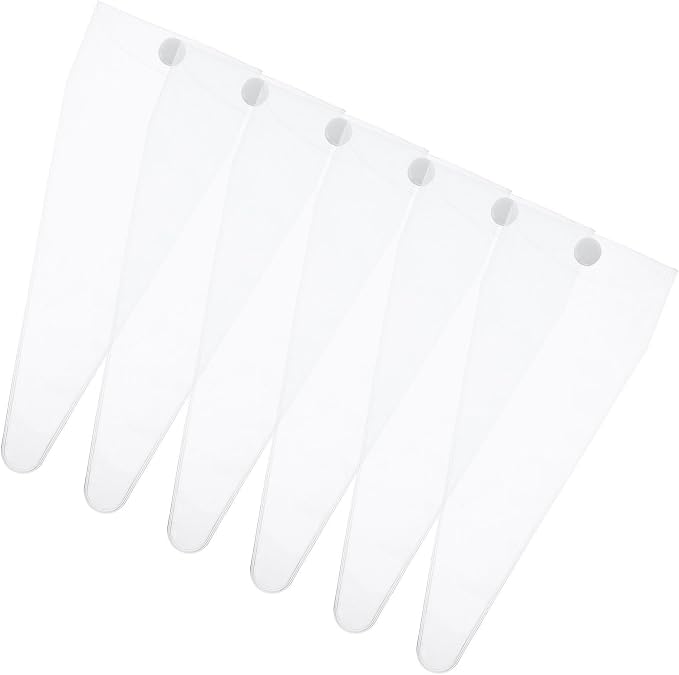 6pcs Pet Grooming Scissor Storage Bag PVC Portable Organizer | Compact Grooming Tool Holder, Easy Item Identification, Sleek Trendy Style for Pet Care Supplies